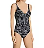 Profile by Gottex Peruvian Nights V-Neck One Piece Swimsuit PN2081 - Image 1