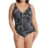 Profile by Gottex Plus Size Peruvian Nights V-Neck One Pc Swimsuit PN2W18 - Image 1