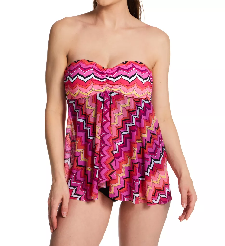 Palm Springs Bandeau One Piece Swimsuit