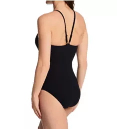 Palm Springs High Neck One Piece Swimsuit