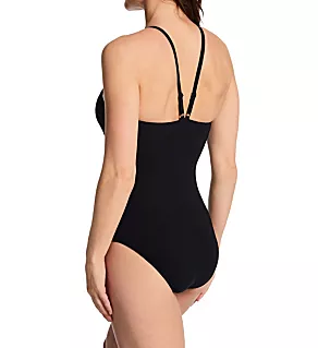 Palm Springs High Neck One Piece Swimsuit