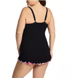 Plus Size Palm Springs One Piece Swim Dress