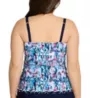 Profile by Gottex Plus Size Snake Charm Tankini Swim Top S1W18 - Image 2