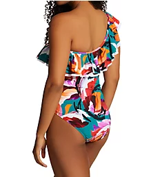 Sugar And Spice One Shoulder One Piece Swimsuit