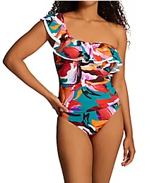 Sugar And Spice One Shoulder One Piece Swimsuit