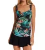 Profile by Gottex Tropico D/E Cup Tankini Swim Top T1D18 - Image 4