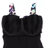 Profile by Gottex Plus Wild Parade D Cup Underwire Tankini Swim Top WP1W18 - Image 4