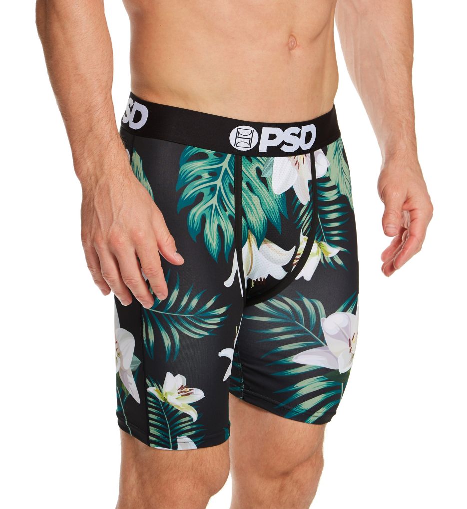 Lilly Floral Boxer Brief BlkP33 2XL by PSD Underwear