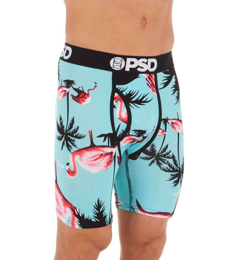 Men's PSD Underwear 21911063 Flamingo Modal Boxer Briefs - 3 Pack (Blue  Assort 2XL)
