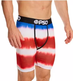 American Tie Dye Boxer Brief RedP13 2XL