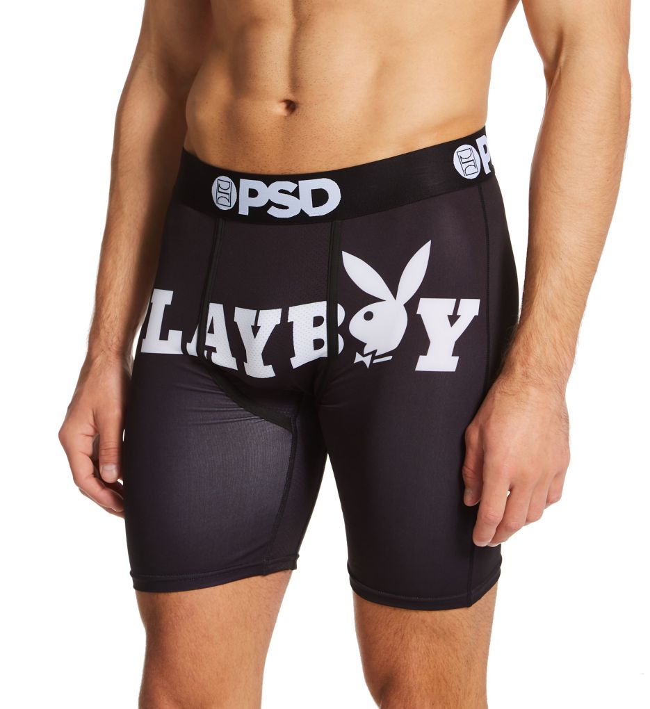 Playboy Logo Boxer Brief BLK 2XL by PSD Underwear