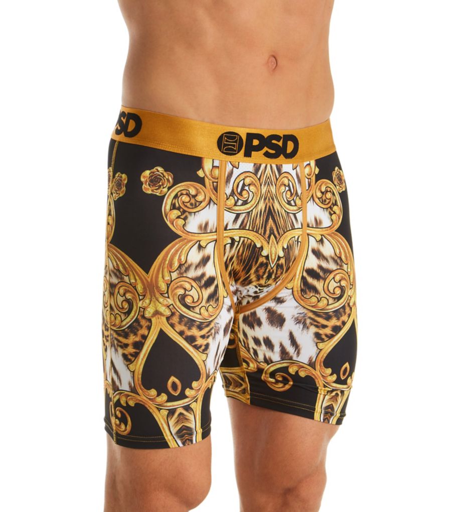 Gold Scroll Boxer Brief by PSD Underwear