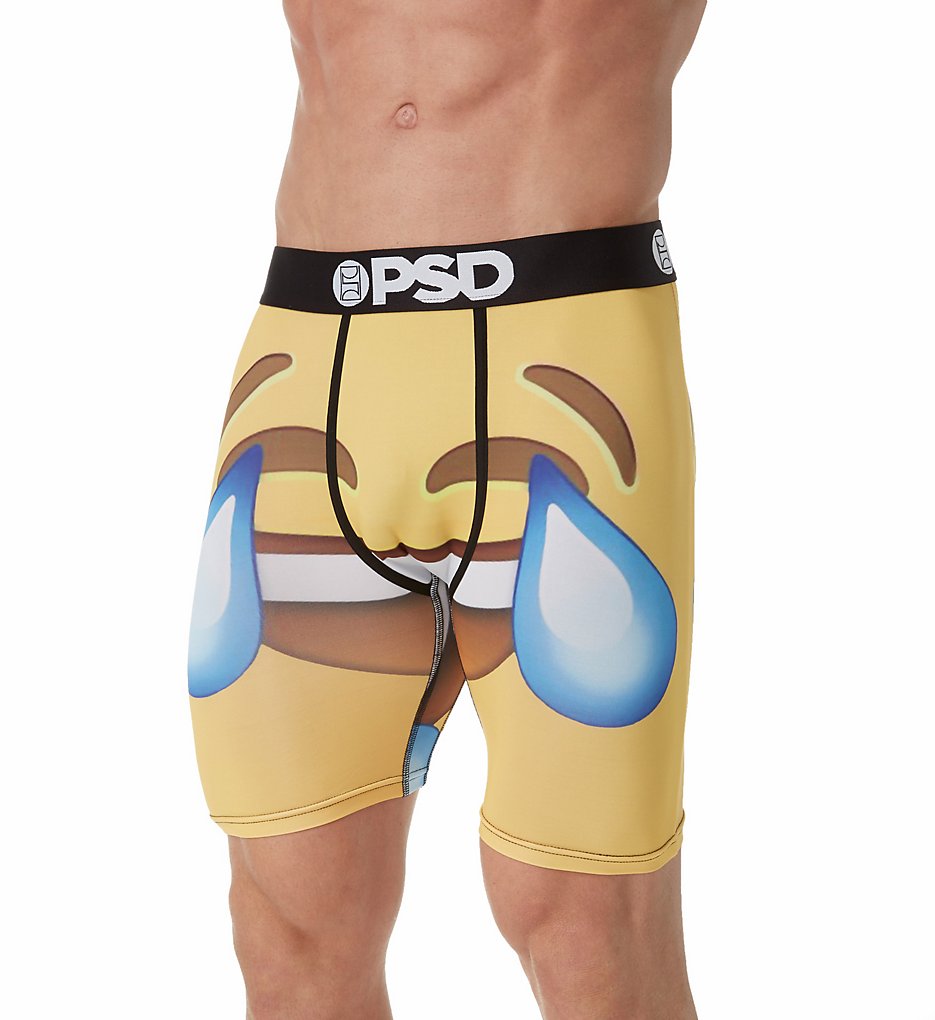 PSD Underwear 71421009 LMAO Emoji Boxer Briefs (Yellow)
