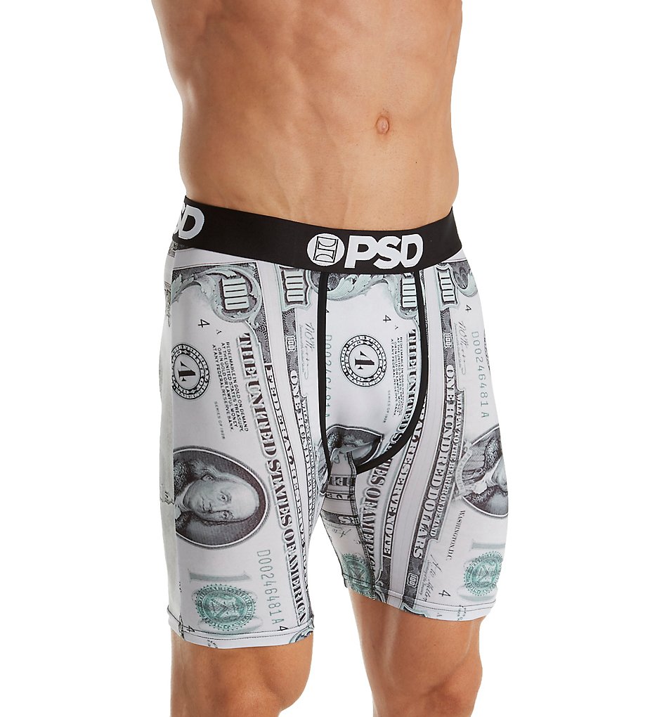 PSD Underwear 81421004 Kyrie Irving Old Money Boxer Briefs (Green)