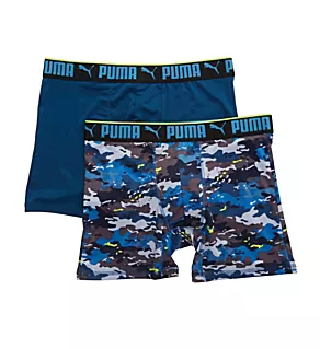 Sportstyle Boxer Brief Natural Camo Print - 2 Pack NAVCLB S