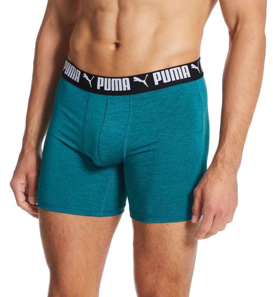 Heathered Athletic Fit Boxer Brief - 3 Pack