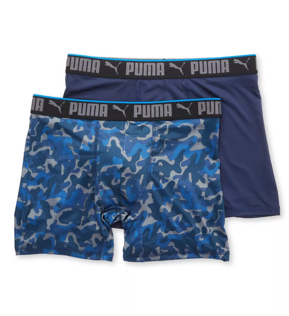 Sportstyle Camo Print Boxer Brief - 2 Pack BCAMBK L by Puma