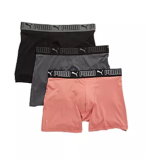 Training Fit Boxer Brief - 3 Pack Grey/Porcelain/Navy S