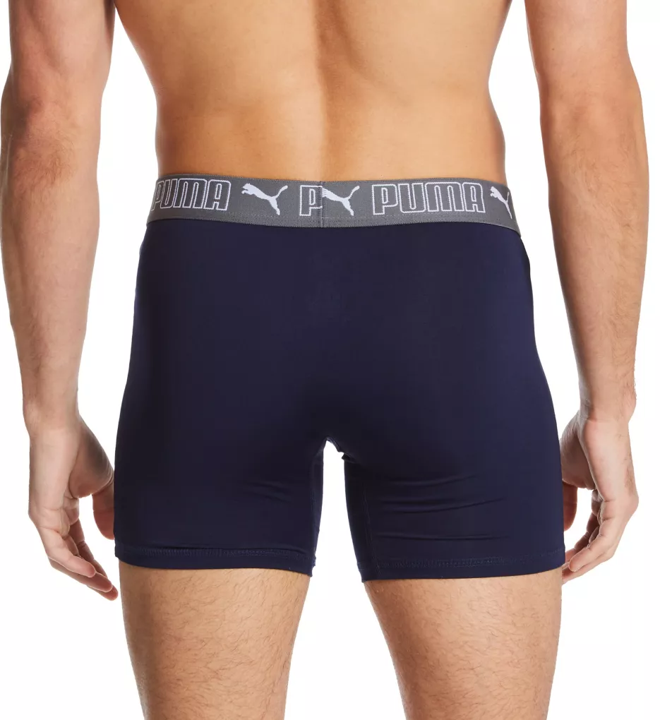 Training Fit Boxer Brief - 3 Pack Grey/Porcelain/Navy S