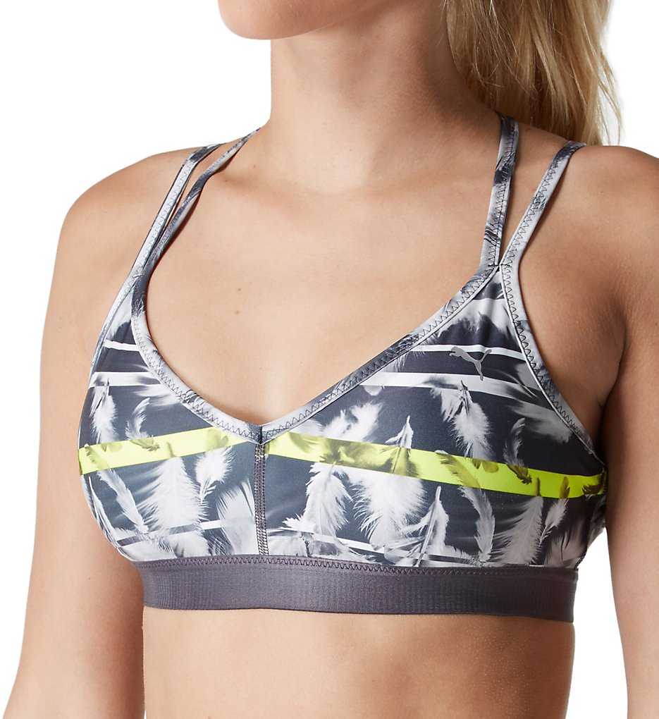 Puma 514666 Yogini Live DryCELL Strappy Back Sports Bra