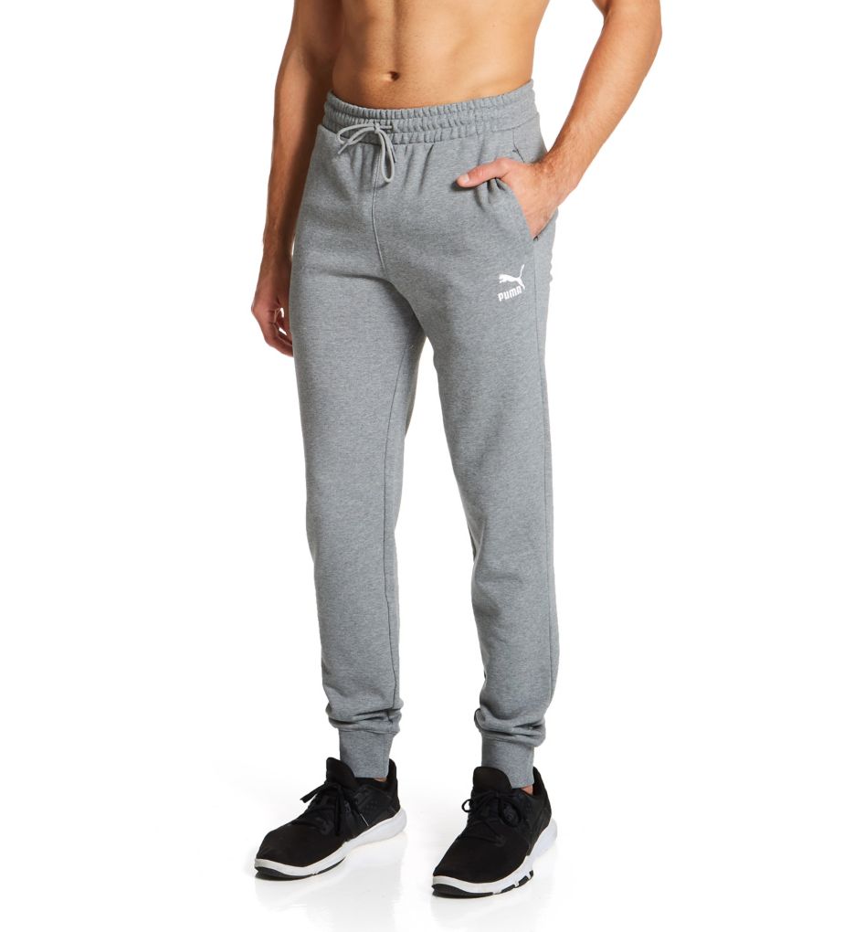 MEN'S PUMA Essential Embroidery Logo Sweat Hoodie + Matching Pants