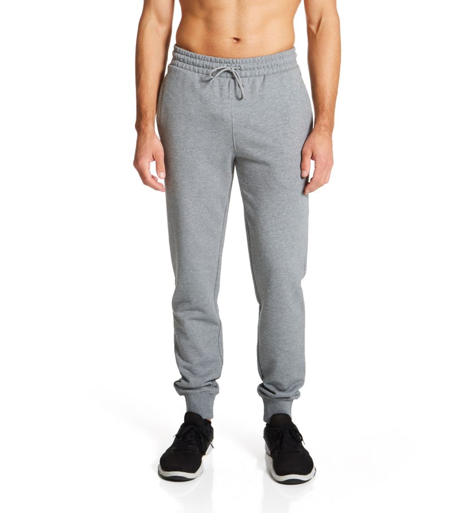 Puma Men's French Terry Jogger Sweatpants Black XXL for sale online