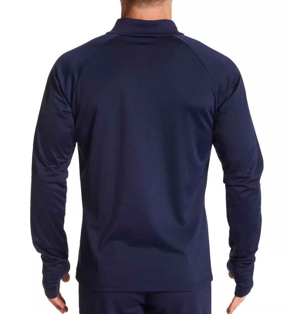 Teamliga 1/4 Zip Long Sleeve Shirt PECOWH S