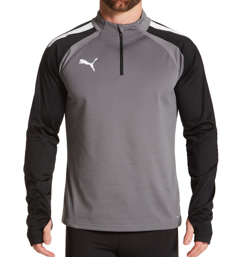 トップス ma- Teamliga 1/4 Zip Long Sleeve Shirt