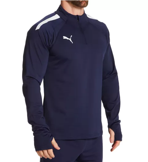 Puma Teamliga 1/4 Zip Long Sleeve Shirt 657236