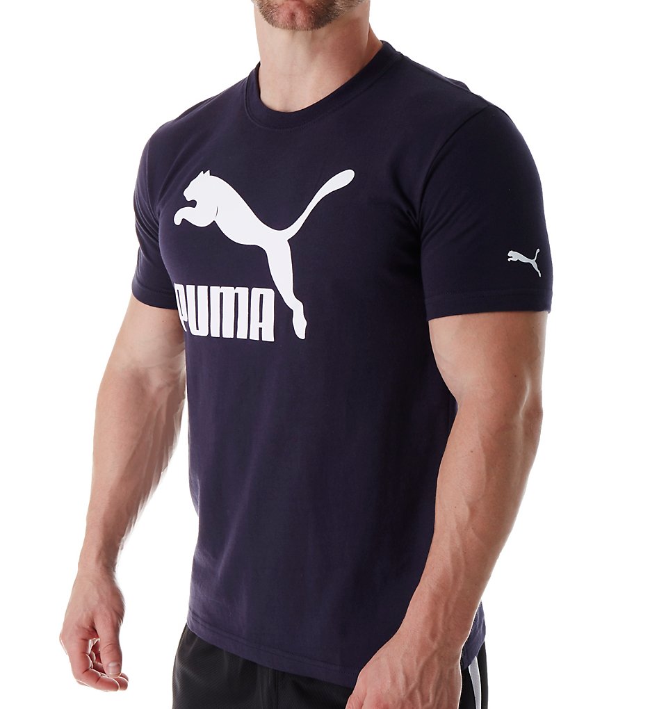 Puma 836990 Sportstyle Archive Life Performance T-Shirt (New Navy)