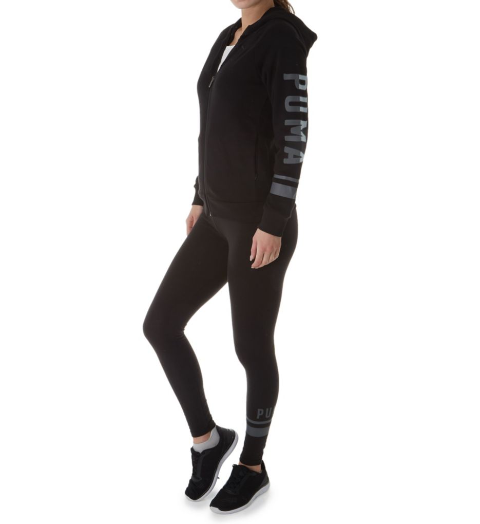 puma athletic logo leggings