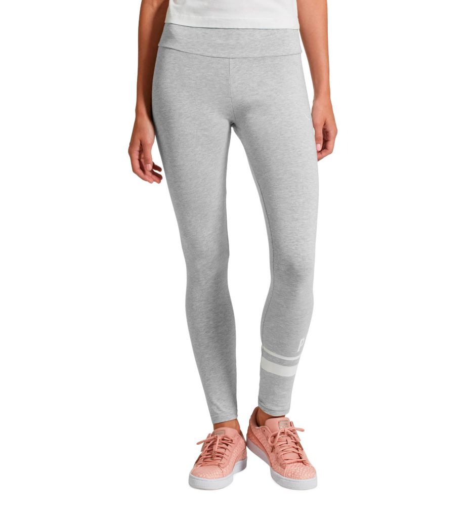 puma athletic logo leggings