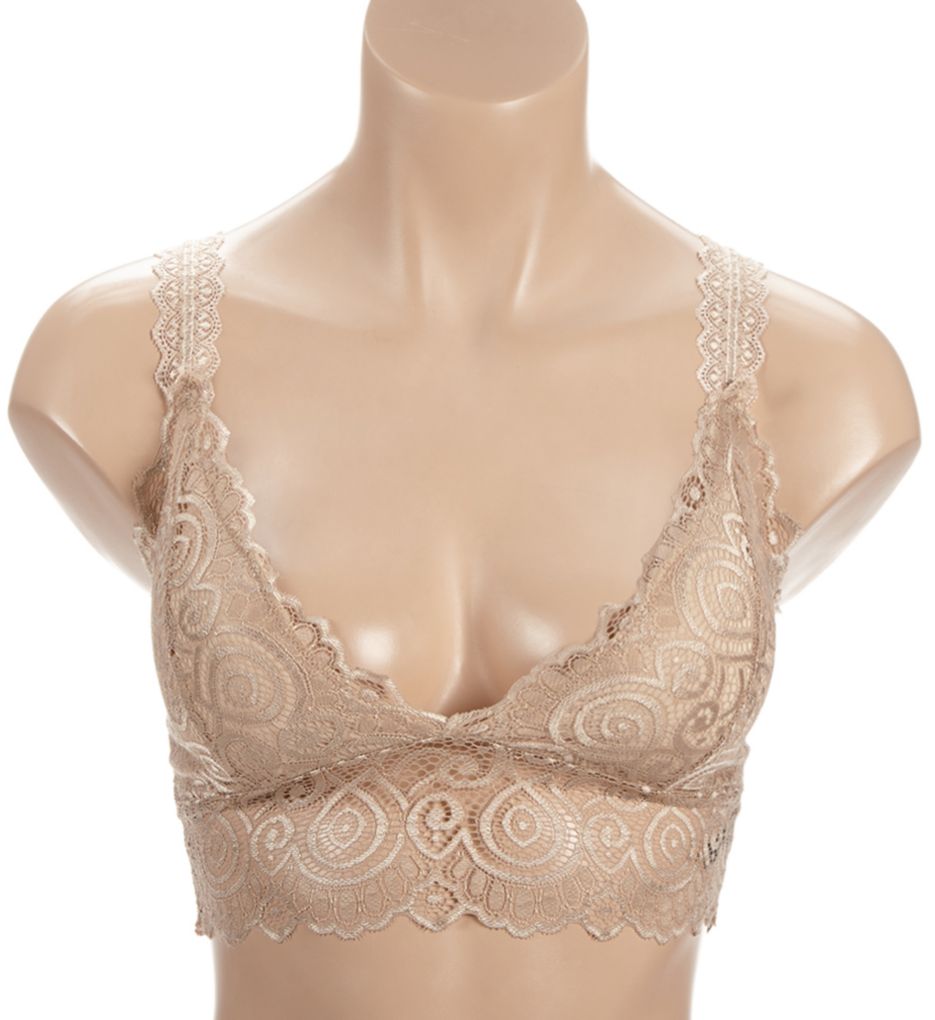 Lace Bralette with Removable Padding-fs