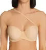 QT Seamless Molded Cup 5 Way Convertible Bra 1103 - Image 8