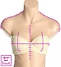 QT Seamless Molded Cup 5 Way Convertible Bra 1103 - Image 3
