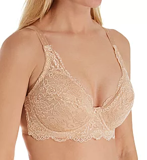 Kelly All Over Lace Underwire Bra Buff 38DD