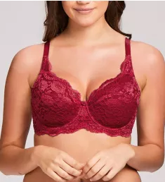 Kelly All Over Lace Underwire Bra Garnet 44DD