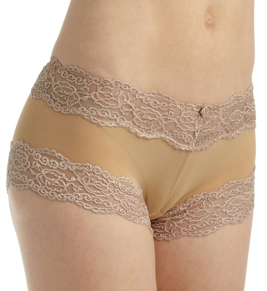 All Over Lace Boyshort Panty - 2 Pack