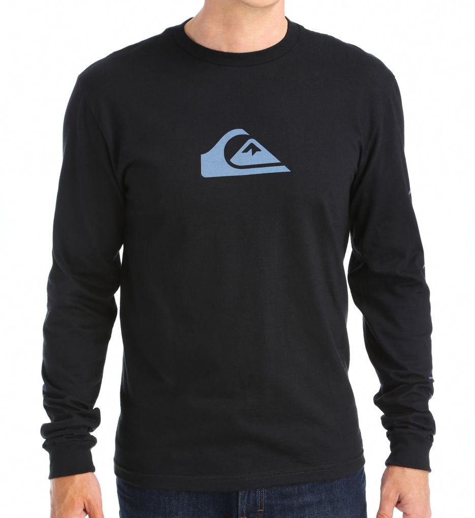 100% Cotton Logo Long Sleeve Tee-fs