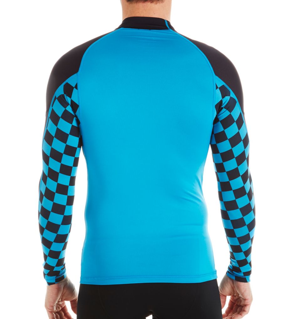 Check Out Print Long Sleeve Rash Guard