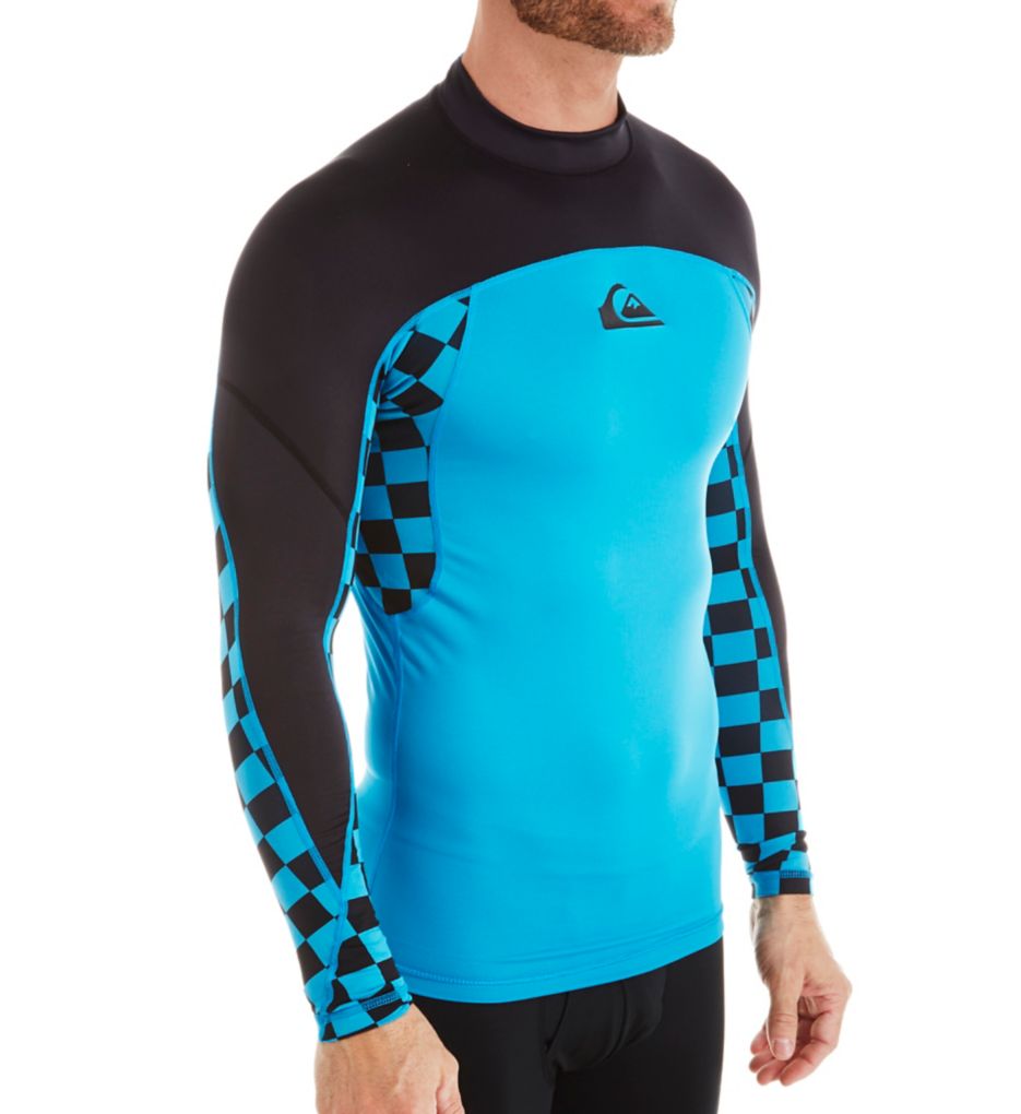 Check Out Print Long Sleeve Rash Guard