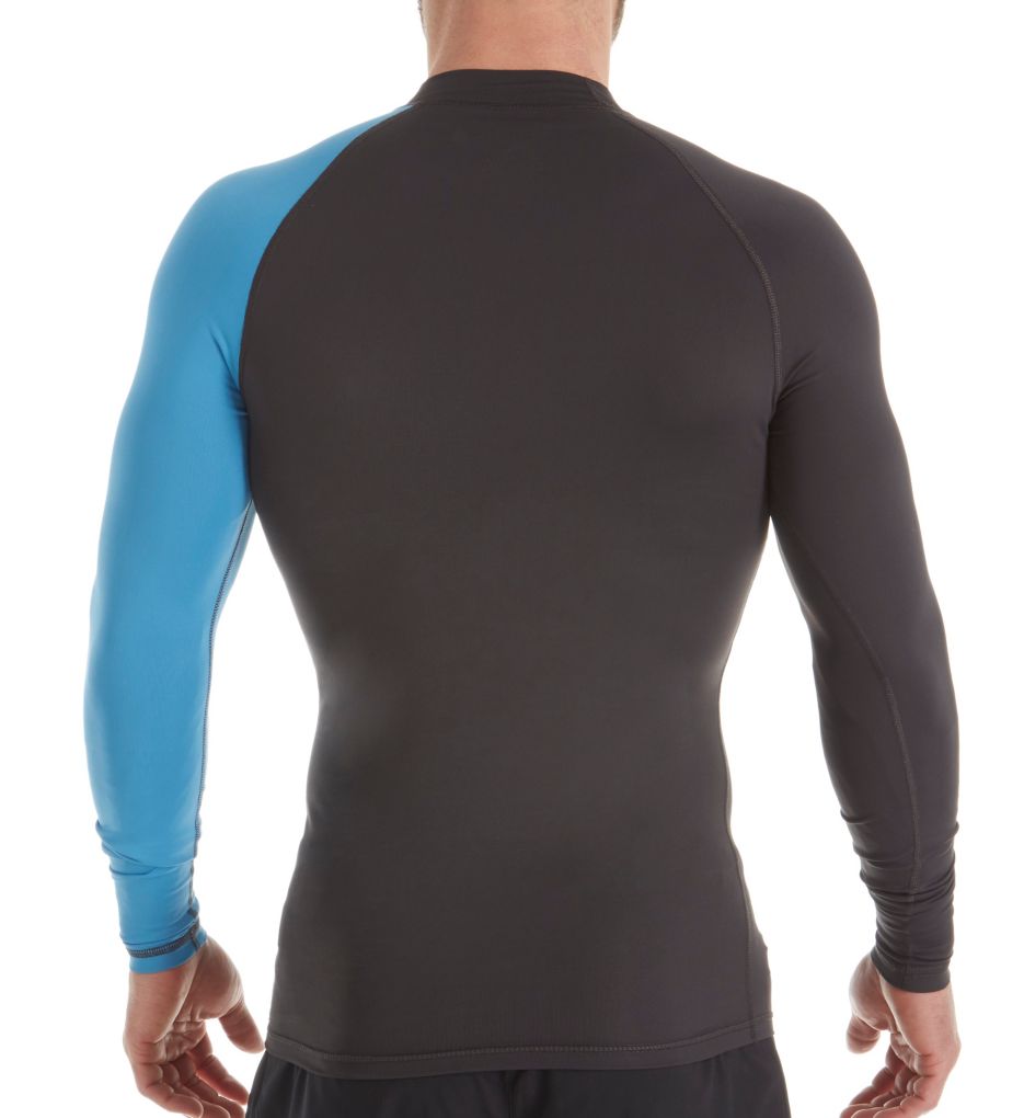 Active Long Sleeve Surf Shirt Rash Guard-bs