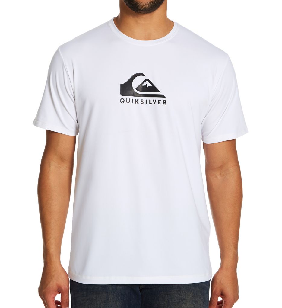 Solid Streak Short Sleeve Surf Shirt-fs