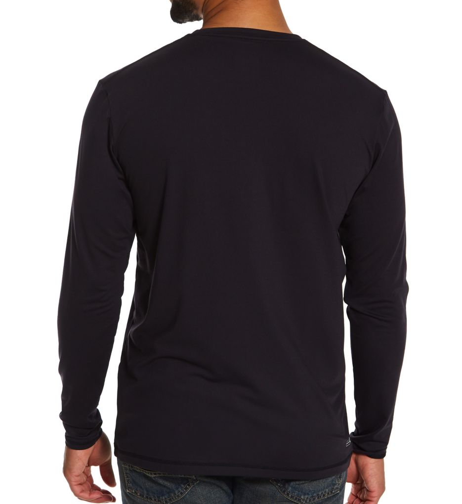 Solid Streak Long Sleeve Surf Shirt-bs