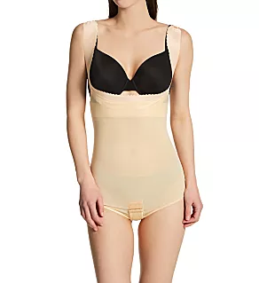 The Perky Lift Torsette Bodysuit Beige 2X