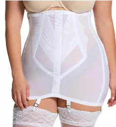 Plus High Waist Open Bottom Girdle with Zipper