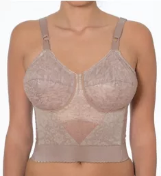 Lacette Longline Wireless Expandable Cup Bra Mocha 34B