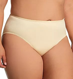 Plus Light Shaping High Leg Brief Panty Beige 3X