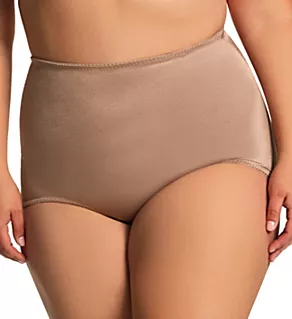 Plus Light Shaping Control Brief Panty Mocha 3X