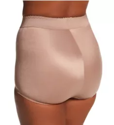 Plus High Waist Light Shaping Brief Panty Mocha 3X